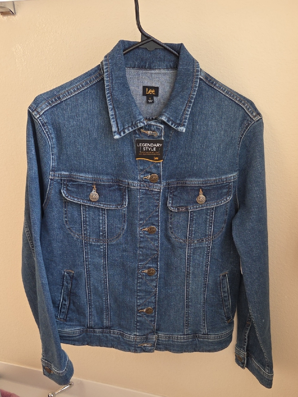 Lee Blue Denim Trucker Jacket